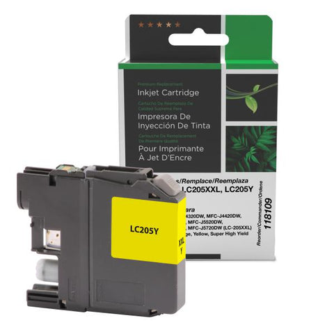 Clover Technologies Group, LLC LC205XXL Yellow Super High  Yield Ink Cartridge