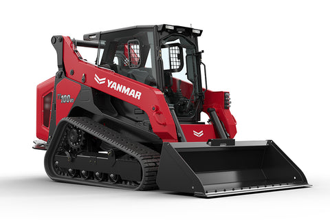 Yanmar Compact Track Loader TL100VS with Open ROPS Base