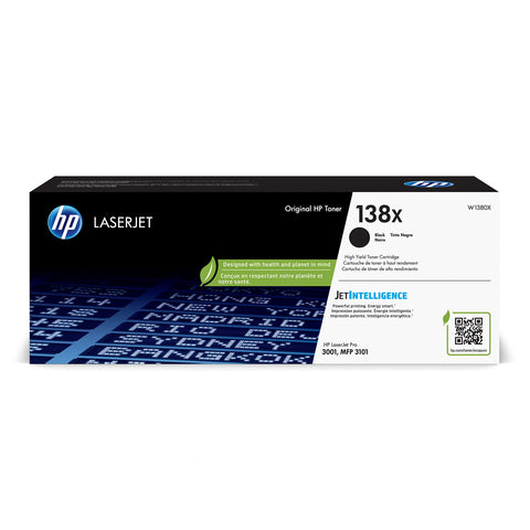 Fuzion HP W1380X (138X) Compatible Toner High Yield - Black