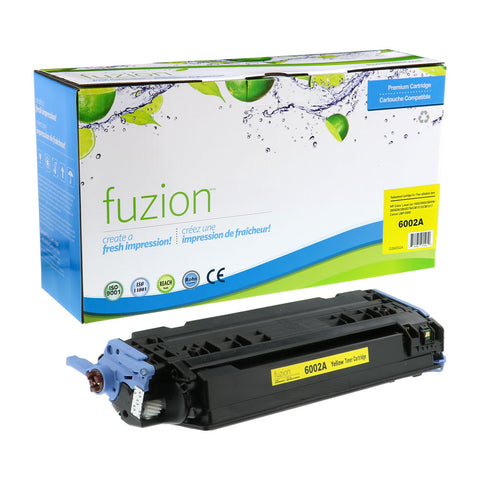 Fuzion HP Q6002A (124A) Remanufactured Toner - Yellow