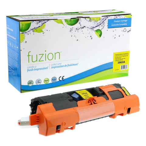 Fuzion HP Q3962A (122A) Remanufactured Toner - Yellow