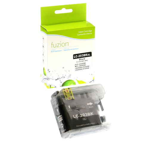 Fuzion Brother LC203 Compatible Inkjet - Black