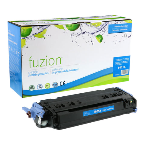 Fuzion HP Q6001A (124A) Remanufactured Toner - Cyan