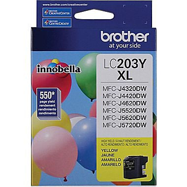 Brother HIGH YIELD INK CARTRIDGE-YELLOW