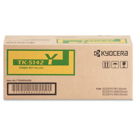 Kyocera Kyocera Yellow Toner Cartridge + Waste Container (5000 Yield)