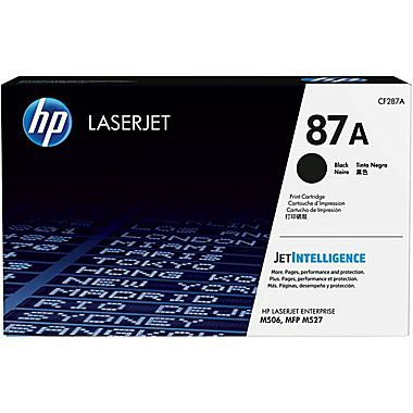 HP 87A (CF287A) Black Original LaserJet Toner Cartridge (9000 Yield)